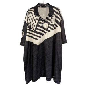 Club American Polo Shirt Mens 5X "Swing Swear Drink Repeat" Funny Saying Golf